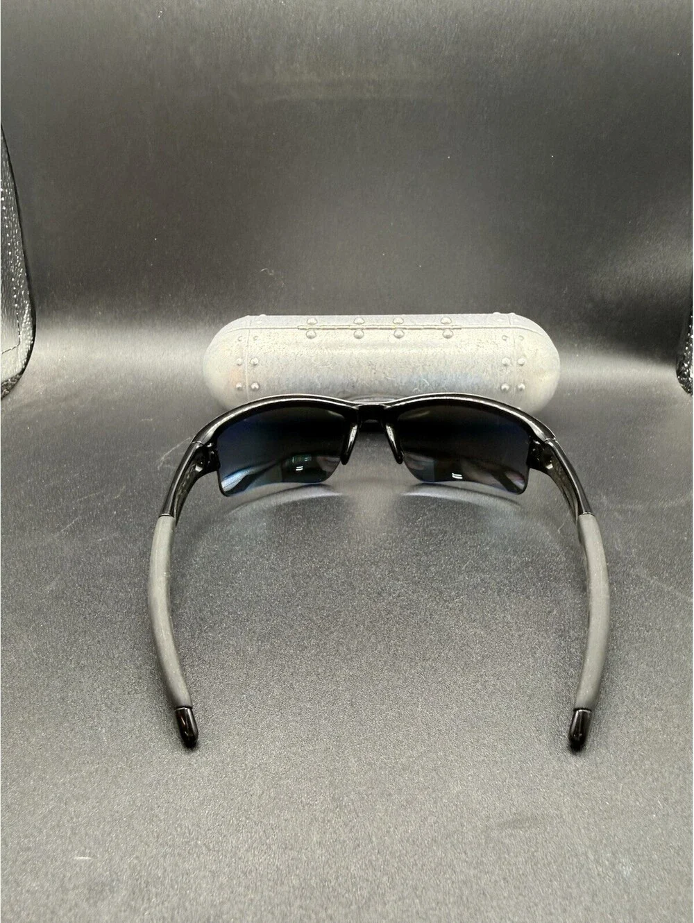 Oakley Quarter Jacket Polished Black/Prizm Deep Water Polarized Lenses